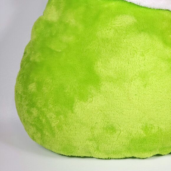 Dr.‎ Seuss The Grinch 16" Plush Stuffed Pillow with Santa Hat Christmas Decor - Picture 13 of 16
